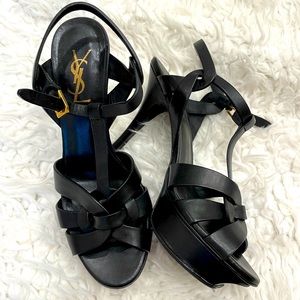 Saint Laurent YSL Tribute stiletto sandals